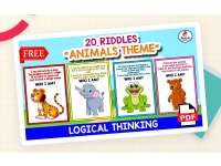 20 FUNNY RIDDLES | Animals Theme preview