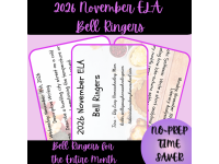 High School 2026 November ELA Bell Ringers preview