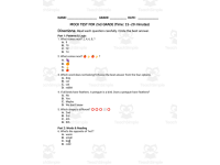 2nd Grade Basic Skills Assessment | 20-Question Test Logic & Reasoning preview 4