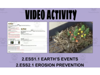 2nd Grade Science Video Lab 2.ESS1.1, 2.ESS2.1 Earths Events, Erosion preview