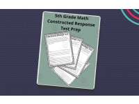 5th Grade Math Constructed Response Test Prep preview