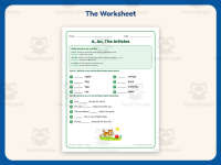 A, An, The Articles Worksheet – 2nd Grade Grammar Practice preview 2