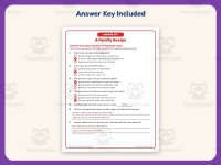 A Family Recipe Reading Comprehension Worksheet – 3rd Grade Practice preview 3