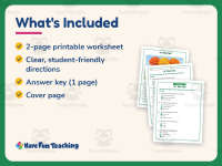 A Like Tall Reading Comprehension Worksheet – 1st Grade Phonics preview 5