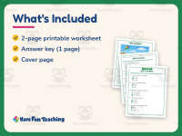 ABCs for Boys Reading Comprehension Worksheet – 1st Grade Practice preview 5
