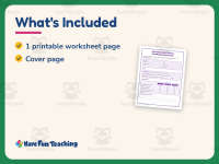 Accuracy and Fluency Reading Assessment Worksheet – 1st Grade Practice preview 5