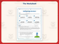 Add Millions No Regrouping Worksheet – 5th Grade Addition Practice preview 2