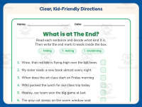Adding Punctuation Worksheet – 2nd Grade Grammar Practice + Answer Key preview 4