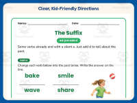 Adding Suffix ED Worksheet – 2nd Grade Suffixes Practice + Answer Key preview 4
