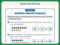 Addition Word Problems Worksheet – 1st Grade Math Practice preview 7