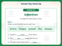 Adjectives Feelings Worksheet – 1st Grade Grammar Practice preview 7