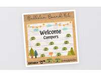 Adventure Awaits – Camping Bulletin Board Kit preview