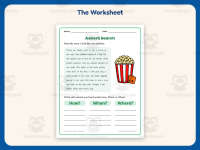 Adverb Movie Worksheet – 2nd Grade Adverbs Practice + Answer Key preview 2