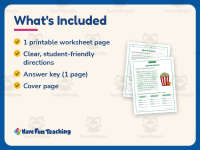 Adverb Movie Worksheet – 2nd Grade Adverbs Practice + Answer Key preview 5