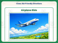 Airplane Ride – Reading Comprehension Worksheet – 1st Grade Practice preview 4