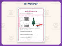 Alaska Word Search Worksheet – 3rd Grade States Practice + Answer Key preview 2
