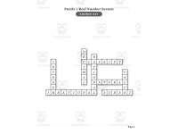 Algebra 1 Expressions and Properties Crosswords with Word Bank preview 4