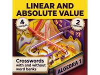 Algebra 1 Linear and Absolute Value Equations Crosswords with Word Ban preview