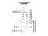 Algebra 1 Polynomials Operations and Factoring Crosswords with Word Ba preview 4
