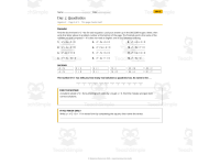 Algebra 2 Emergency Sub Plans - 5 Days Self-Checking Worksheets preview 6