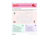 All About Canada - Map & Crossword Activity preview