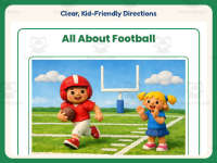 All About Football Worksheet – 1st Grade Sports Practice + Answer Key preview 4