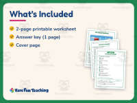 All About Football Worksheet – 1st Grade Sports Practice + Answer Key preview 5