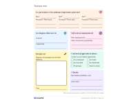 Tout sur moi: French All About Me Template preview 2