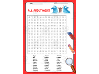 All About Moses Word Search Puzzle Worksheet Activity preview