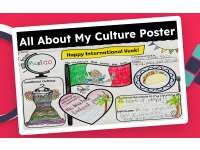 Culture & Country Poster – All About Me Project preview