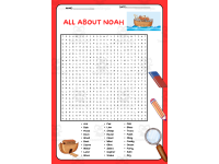 All About Noah Word Search Puzzle Worksheet Activity preview