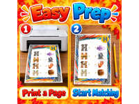 Alphabet Matching Worksheets A–Z: Letter Recognition with Picture Clue preview 4