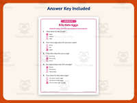 Alphabet Stories Letter E Reading Comprehension Worksheet Practice preview 3