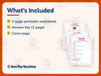 Alphabet Stories Letter E Reading Comprehension Worksheet Practice preview 5