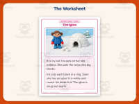 Alphabet Stories Letter I Reading Comprehension Worksheet Practice preview 2