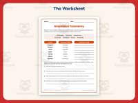 Amphibian Taxonomy Worksheet – 5th Grade Animals & Classification preview 2