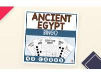 Ancient Egypt Bingo (40 Cards, 8 Ways to Win) preview