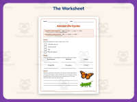 Animal Life Cycles Worksheet – 3rd Grade Animals Practice + Answer Key preview 2