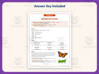 Animal Life Cycles Worksheet – 3rd Grade Animals Practice + Answer Key preview 3