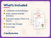 Animal Life Cycles Worksheet – 3rd Grade Animals Practice + Answer Key preview 5