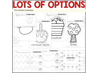 Apple Fine Motor Scissor Skills and Cutting Practice preview 5