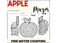 Apple Maze Printables preview