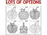 Apple Maze Printables preview 4