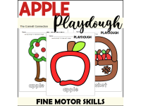 Apple Playdough Mats preview
