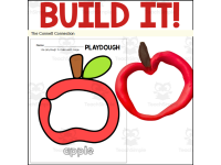 Apple Playdough Mats preview 3