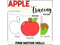 Apple Tracing Worksheets preview