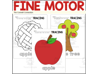 Apple Tracing Worksheets preview 2
