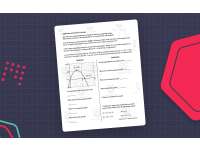 Applications of Quadratic Functions Guided Notes + Homework preview