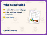 April Daily Journal Prompts Worksheet – 3rd Grade Journals Practice preview 5