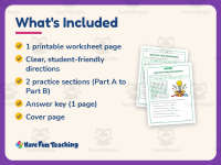 April Fools Word Search Worksheet – 3rd Grade Holiday Practice preview 5